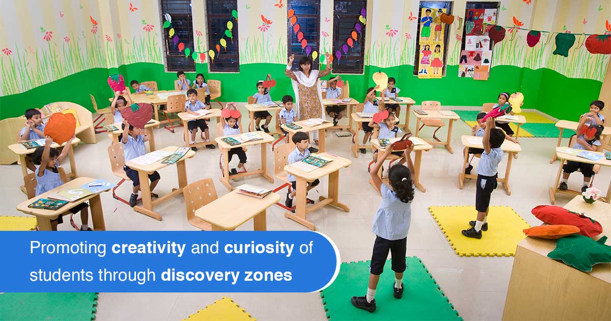 Promoting Creativity and Curiosity of Students Through Discovery Zones