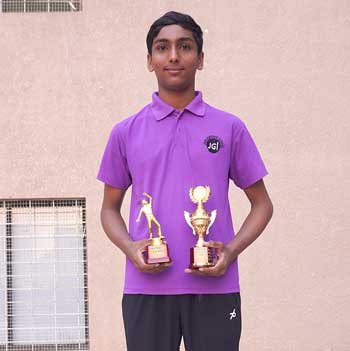 Ravipati Uday Venugopal Grade 8 wins in T-30 Christmas Cup